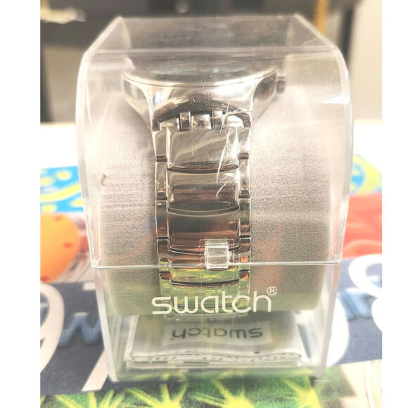 Swatch watch STARSHOOTER RESTYLED YNS405GC 2002 Irony Nabab New in case - Picture 10 of 13